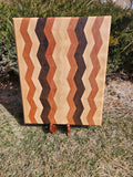 Chevron endgrain cutting board.